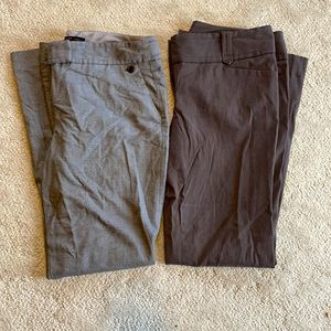 Two pairs of dress pants! The limited brand.